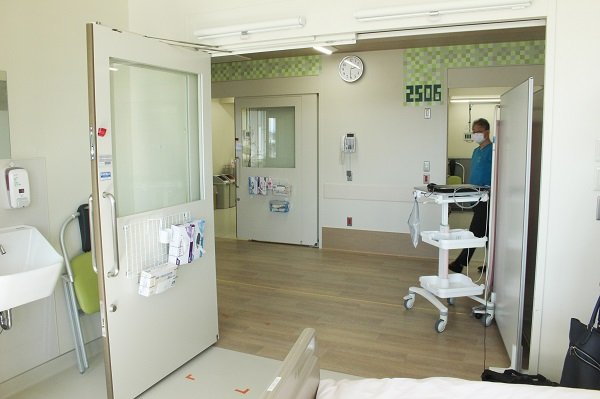 患者さんの安全な動線を確保