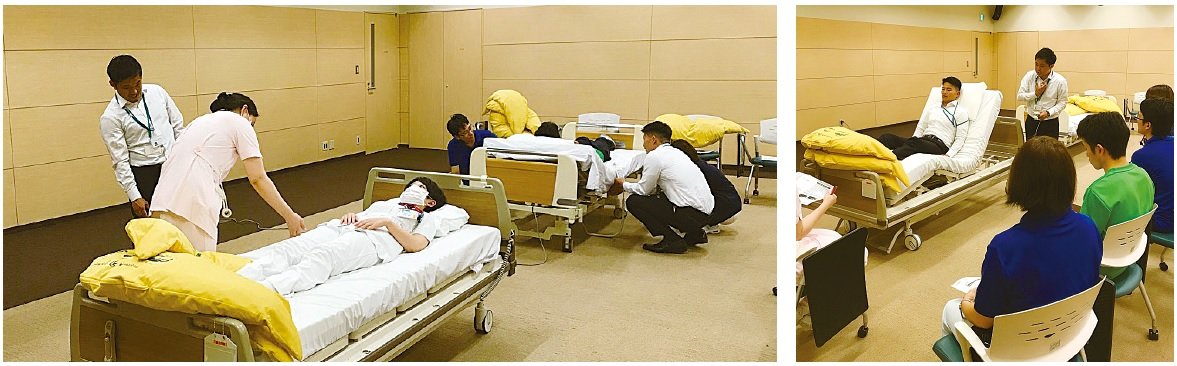 ポジショニングピロー定着に向けての教育