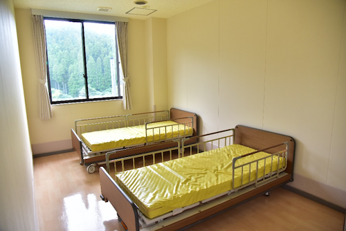 エバーリーフSGを使用している病室の様子