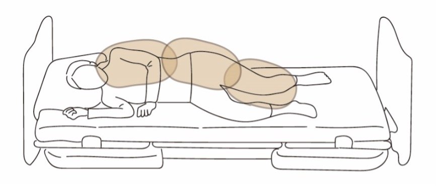 バナナフィットで背上げ姿勢を保持